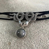 Hip Hop Snake Necklace Choker Collar Halloween