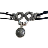 Hip Hop Snake Necklace Choker Collar Halloween