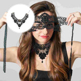 Halloween Choker Necklace Multi-layer Pendant Girl Party Accessory