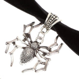 2 Pcs Halloween Cosplay Spider Choker Necklace for Women