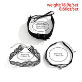 Vintage Gothic Chocker Punk Halloween Skull Necklace Lace Necklaces