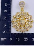 Spider Pendant Necklace Halloween Costume Jewelry