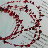 Halloween Blood Choker Necklace Tiny Blood Drop Chain