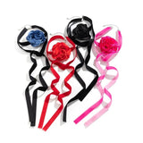 Rose Flower Collarbone Chain Necklace