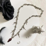 Coffin Plate Goth Earrings/Necklace for Halloween