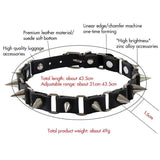 Punk Rock Gothic Choker Pu Leather Collar Necklace Lady Harajuku Jewelry