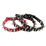 Punk Rock Gothic Choker Pu Leather Collar Necklace Lady Harajuku Jewelry