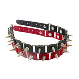 Punk Rock Gothic Choker Pu Leather Collar Necklace Lady Harajuku Jewelry
