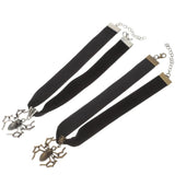 Halloween Masquerade Choker Necklace for Women