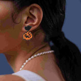 Unique Halloween Stud Earring Pair Woman Earring Decor