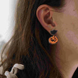 Unique Halloween Stud Earring Pair Woman Earring Decor