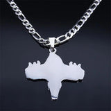 Gothic Satan Death Demon Skull Necklace for Men