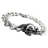 Metal Buckle Bracelet Wristband Personality Punk Women Hip Hop