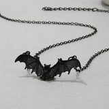 Gothic Bat Wings Collar Chain Unisex Punk Necklace