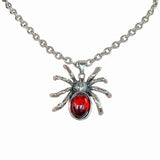 Y2k Crystal Drip Pendant Necklace Halloween Jewelry