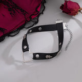 Europe & US Sweet Loving Heart Necklace Halloween Collarbone Sexy Chain