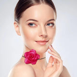 Camellia Necklace Collarbone Chain Wax Rope Choker Wedding Halloween Jewelry