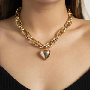 Y2K Halloween Personalized Punk Love Wings Necklace