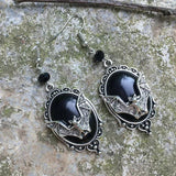 Personalized Bat Gem Necklace for Halloween