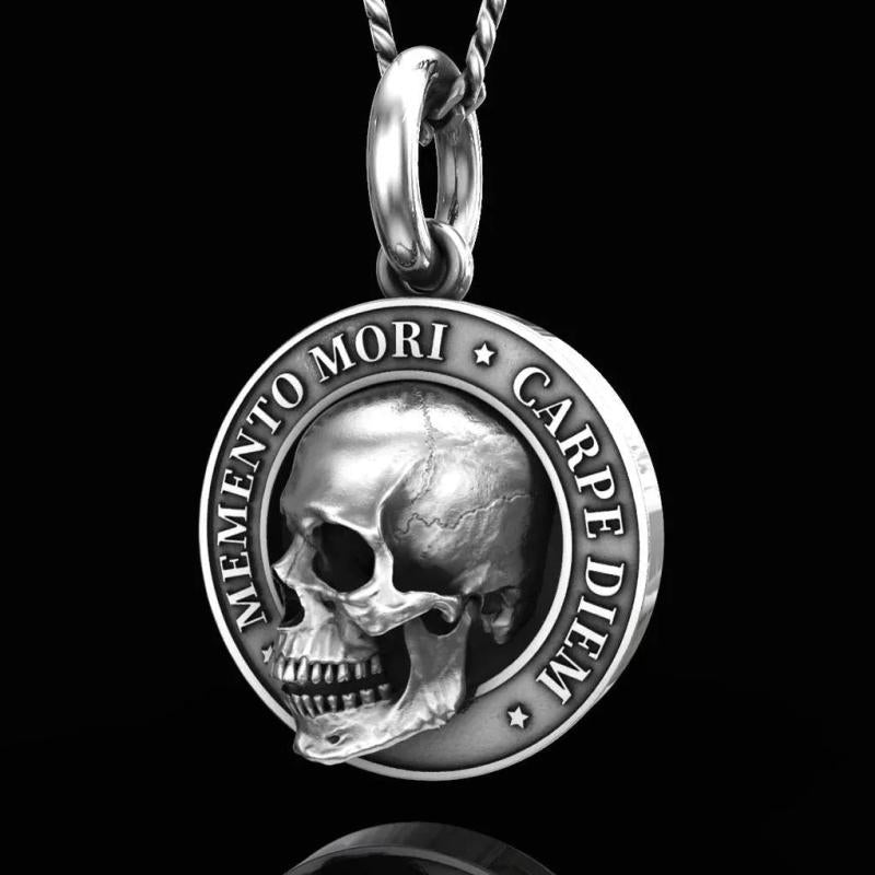 Vintage Skeleton Pendant Necklaces - Hip Hop Punk Men's Jewelry