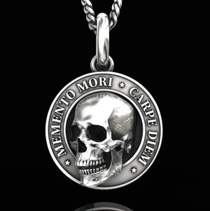 Vintage Skeleton Pendant Necklaces - Hip Hop Punk Men's Jewelry
