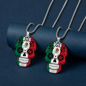 Skull Woman Necklaces Jewelry Halloween Long Women Necklace Chain Pendant Ladies