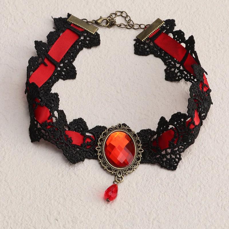 Halloween Lace Choker Necklace for Women X7720