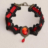 Halloween Lace Choker Necklace for Women X7720