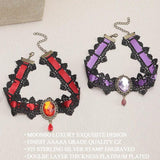 Halloween Lace Choker Necklace for Women X7720