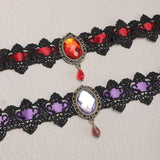 Halloween Lace Choker Necklace for Women X7720