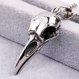 Stainless Steel Eagle Head Necklace Hip Hop Men's Pendant
