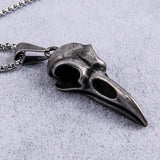 Stainless Steel Eagle Head Necklace Hip Hop Men's Pendant