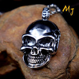 Vintage Gothic Skull Pendant Necklace Punk Hip Hop Men's and Women's