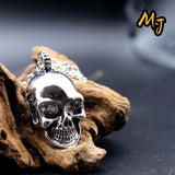 Vintage Gothic Skull Pendant Necklace Punk Hip Hop Men's and Women's