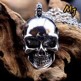Vintage Gothic Skull Pendant Necklace Punk Hip Hop Men's and Women's