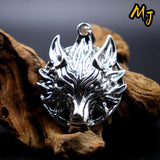 Vintage Wolf Head Necklace Gothic Punk HipHop Animal Party Jewelry