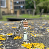 Glow In Dark Adopt A Ghost Necklace Halloween Jewellery