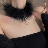 Zircon Pendant Necklaces for Women Halloween Christmas Party