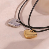 Goth Heart Pendant Choker Halloween Necklace Women