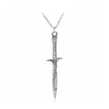 Retro Punk Movie Sword Pendant Necklaces Chain for Men