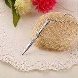 Retro Punk Movie Sword Pendant Necklaces Chain for Men