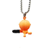 Funny Cartoon Pumpkin Pendant Necklace