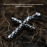 Polished Halloween Man Necklace Anti-rust Pendant Jewelry