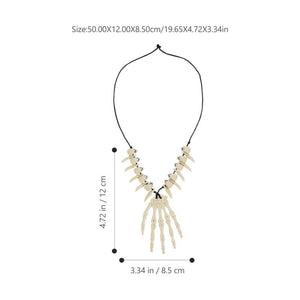 Halloween Necklace Jewelry Decorations Clavicle Chain Pendant Clothing Party