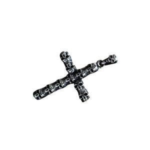 Steel Man Necklace Portable Halloween Party Pendant Ornament
