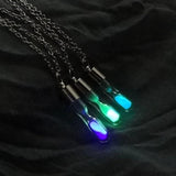 Hourglass Luminous Necklace Halloween Ornaments