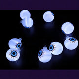 Eyeball Necklace String Lights Funny Halloween Pendant