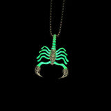 Glow in the Dark Scorpion Necklace For Men