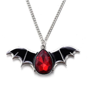 Halloween Bat Necklace Personalized Couple Pendant Necklace