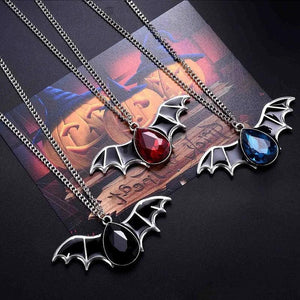Halloween Bat Necklace Personalized Couple Pendant Necklace